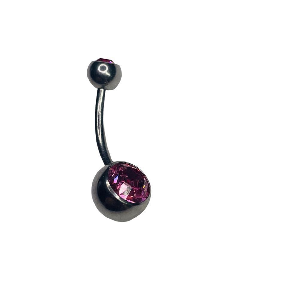 6 Assorted Belly Button Rings - Picture 2 of 8